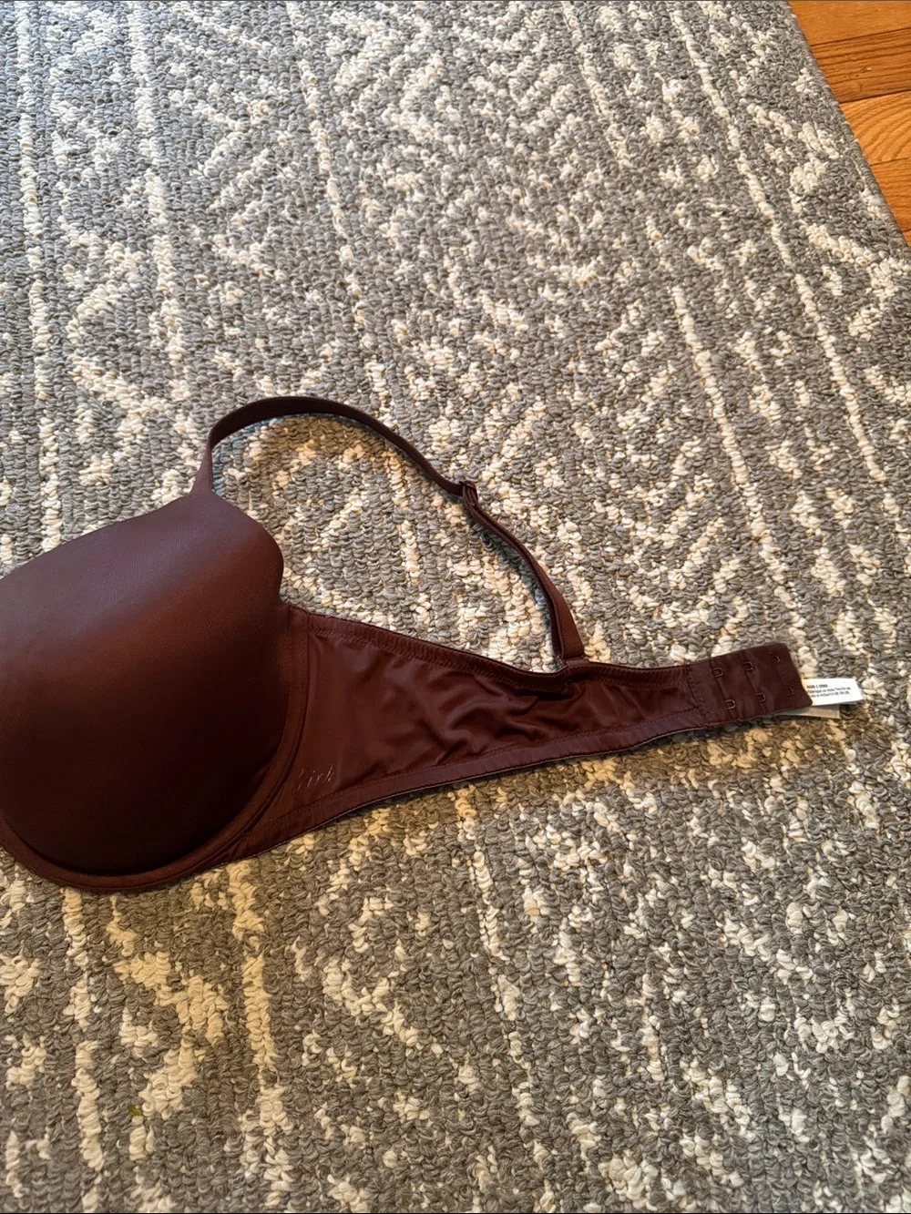 Seamless Support T-Shirt Bra in Chocolate Brown - Picture 3 of 5